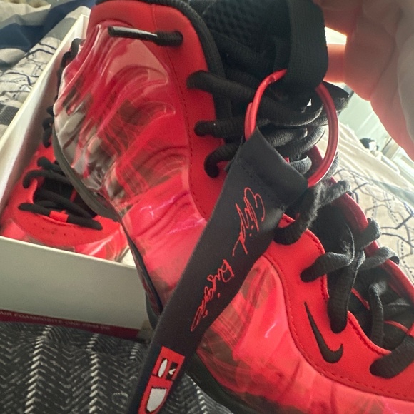 Nike air foamposite one premium DB (2013) challenge red/black - Picture 3 of 4